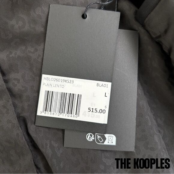 The Kooples **NWT** Plain Lento Black Jacket - Picture 13 of 14